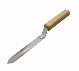 Нож пчеловодный узкий 200 мм (нерж. дер. ручка)
